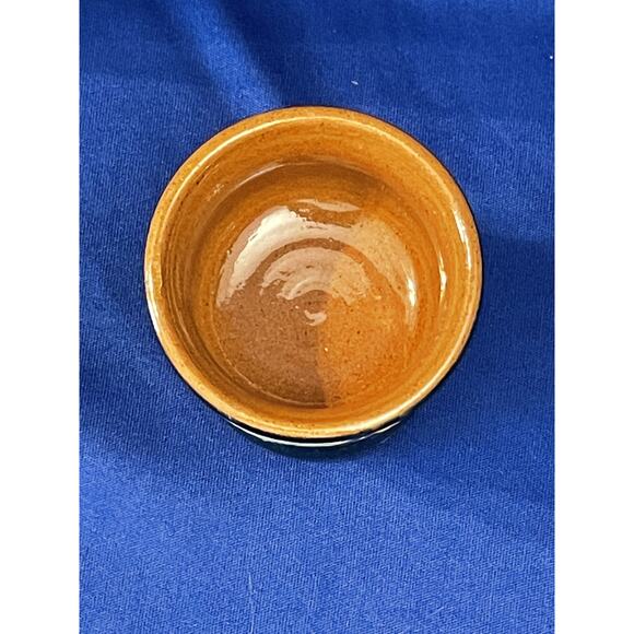 Talavera Clay Mexican Cobalt Blue Hand Painted Egg Cup - Picture 5 of 6